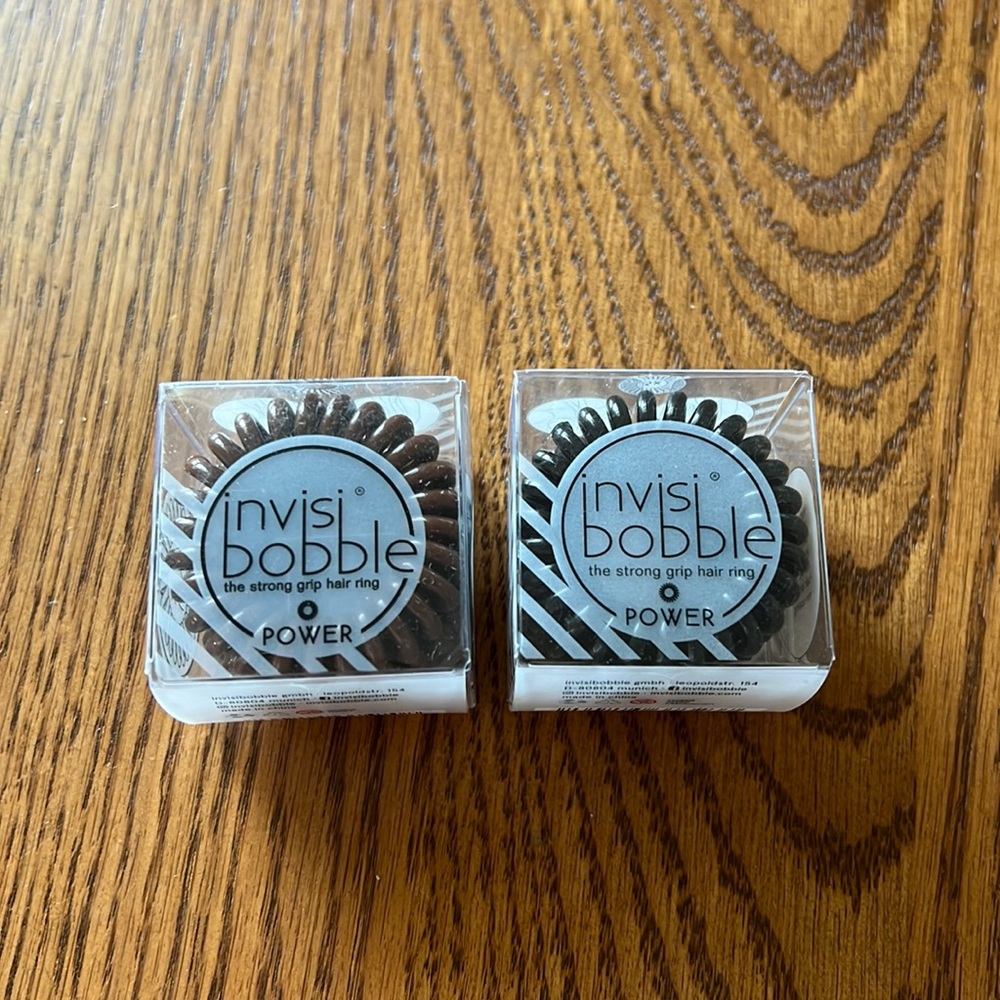 Invisibobble hair ties